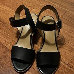 Franco Sarto Elegant Black Women's Sandals